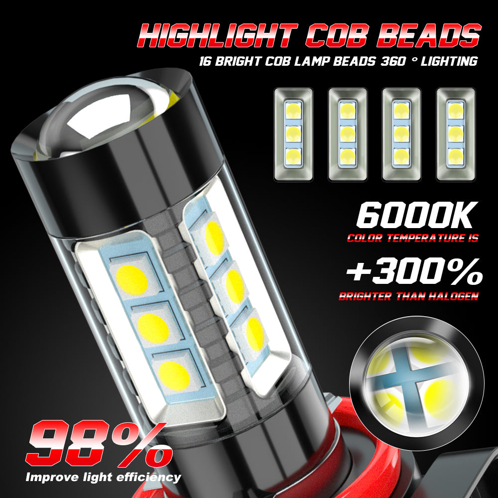 H11 LED Fog Light Bulbs
