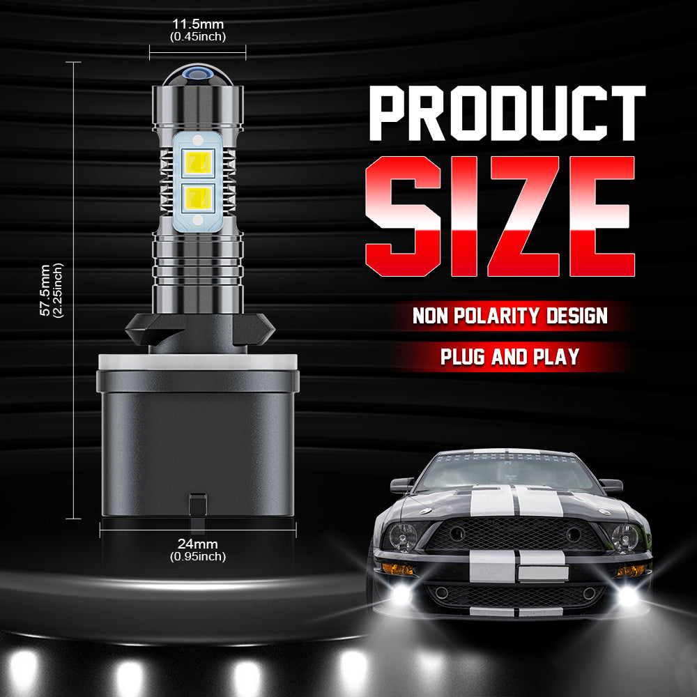 880 881 LED Fog Light Bulbs