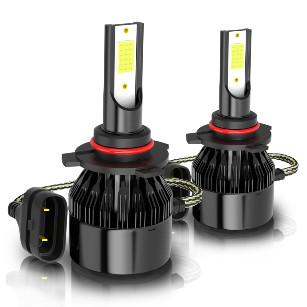 For 2009-2012 Dodge Ram 2500 LED Headlight Low Beam 6000K Bulbs