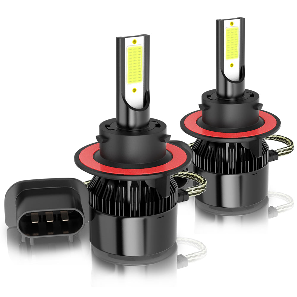 9008 H13 LED Headlight Hi/Low Beam Bulbs