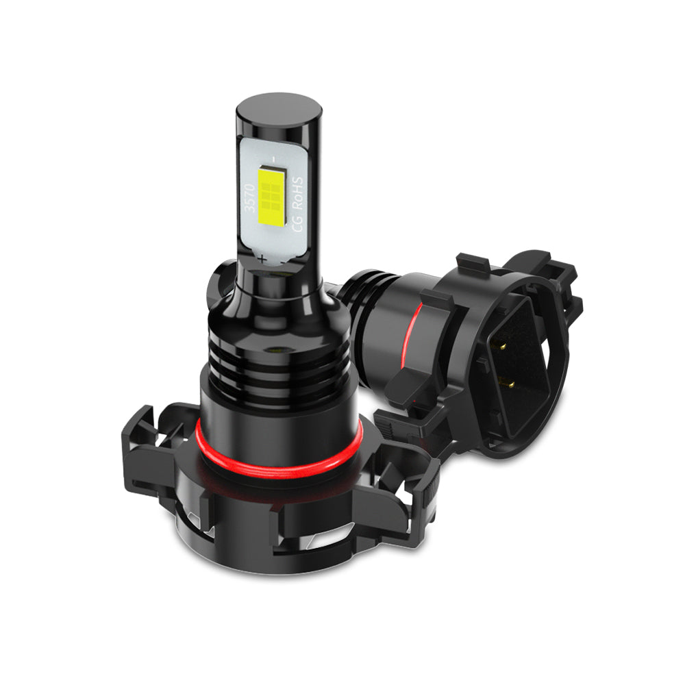 H16 2504 LED Fog Light Bulbs 6000K