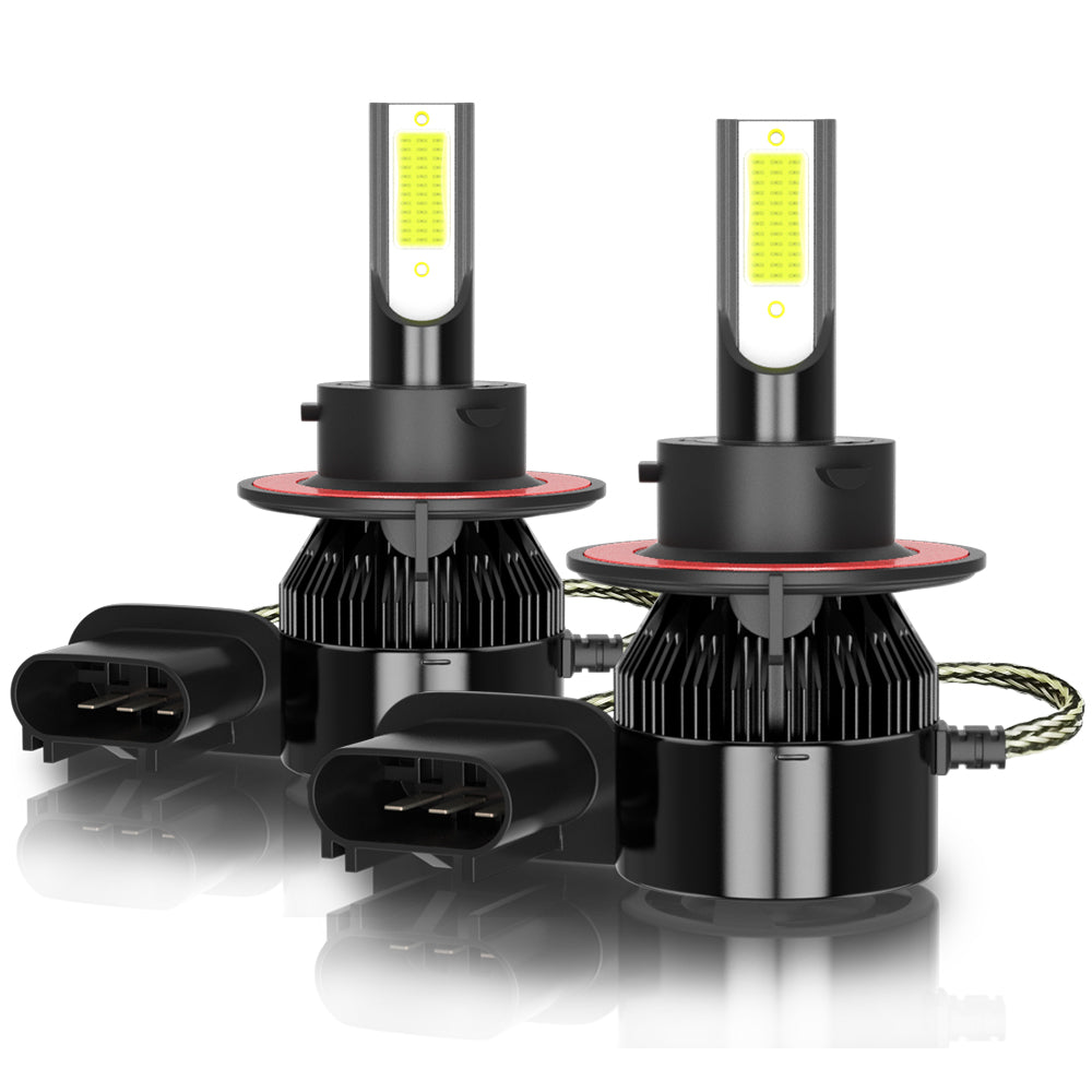 9008 H13 LED Headlight Hi/Low Beam Bulbs