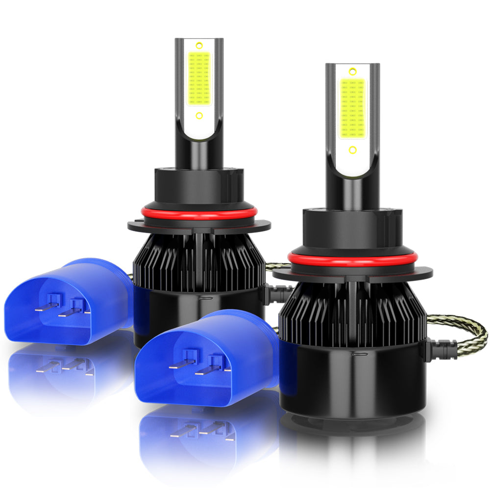 9007 HB5 LED Headlight Hi/Low Beam Bulbs