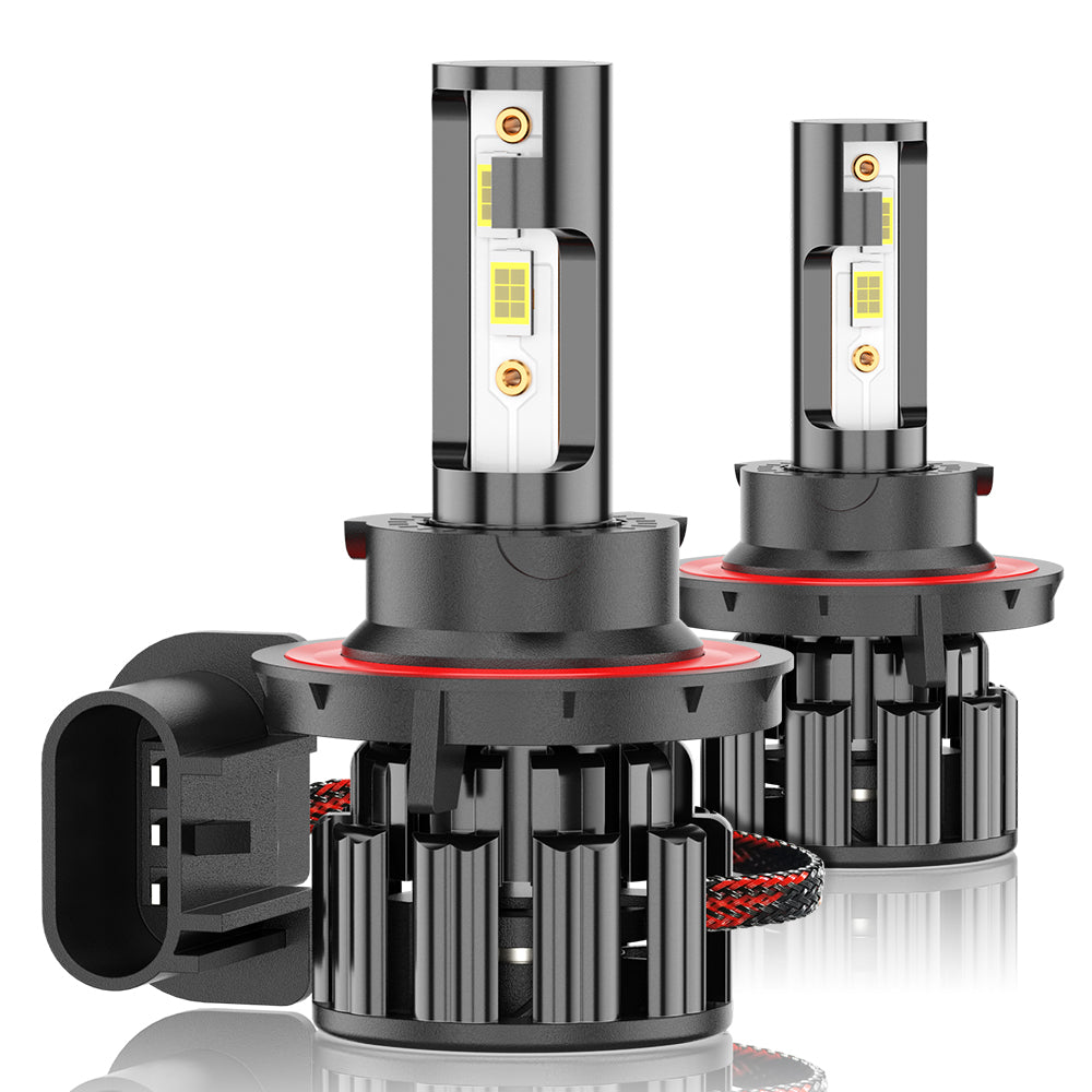 9008 H13 LED Headlight Bulbs 9008 H13 High Beam&Low Beam 6000K Super Bright White 20000LM Dual Functions| Pair Bulbs Z3 Series