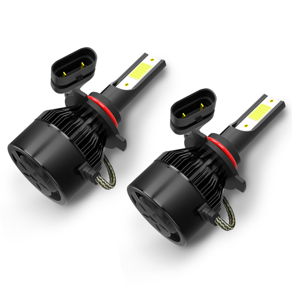 For 2009-2012 Dodge Ram 2500 LED Headlight Low Beam 6000K Bulbs
