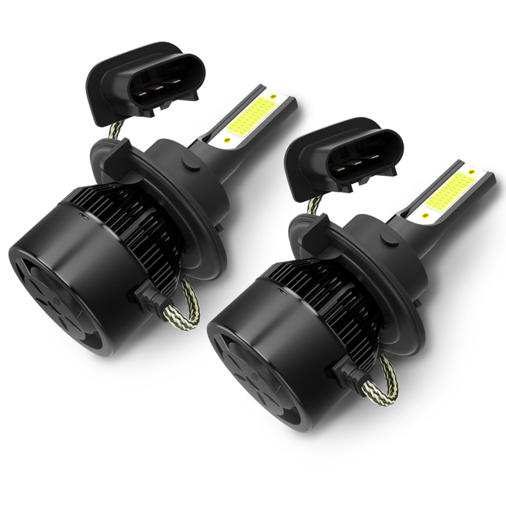 9008 H13 LED Headlight Hi/Low Beam Bulbs