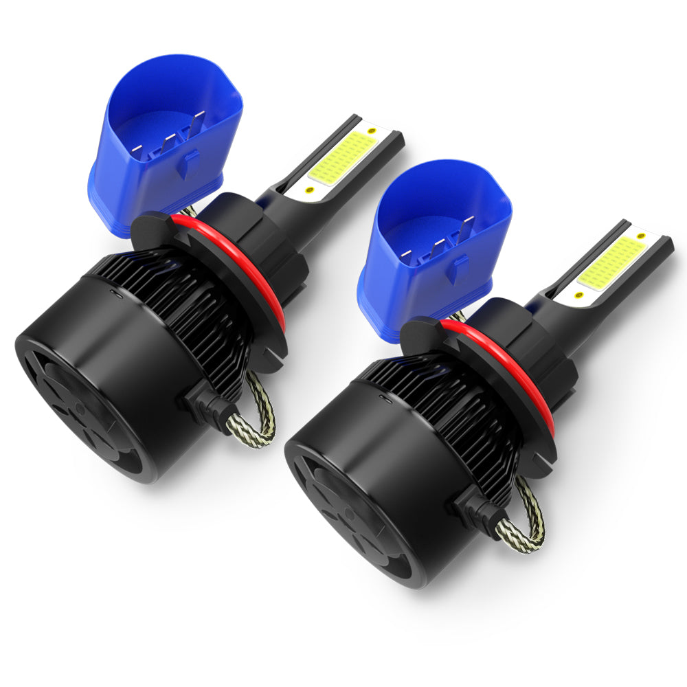 9007 HB5 LED Headlight Hi/Low Beam Bulbs