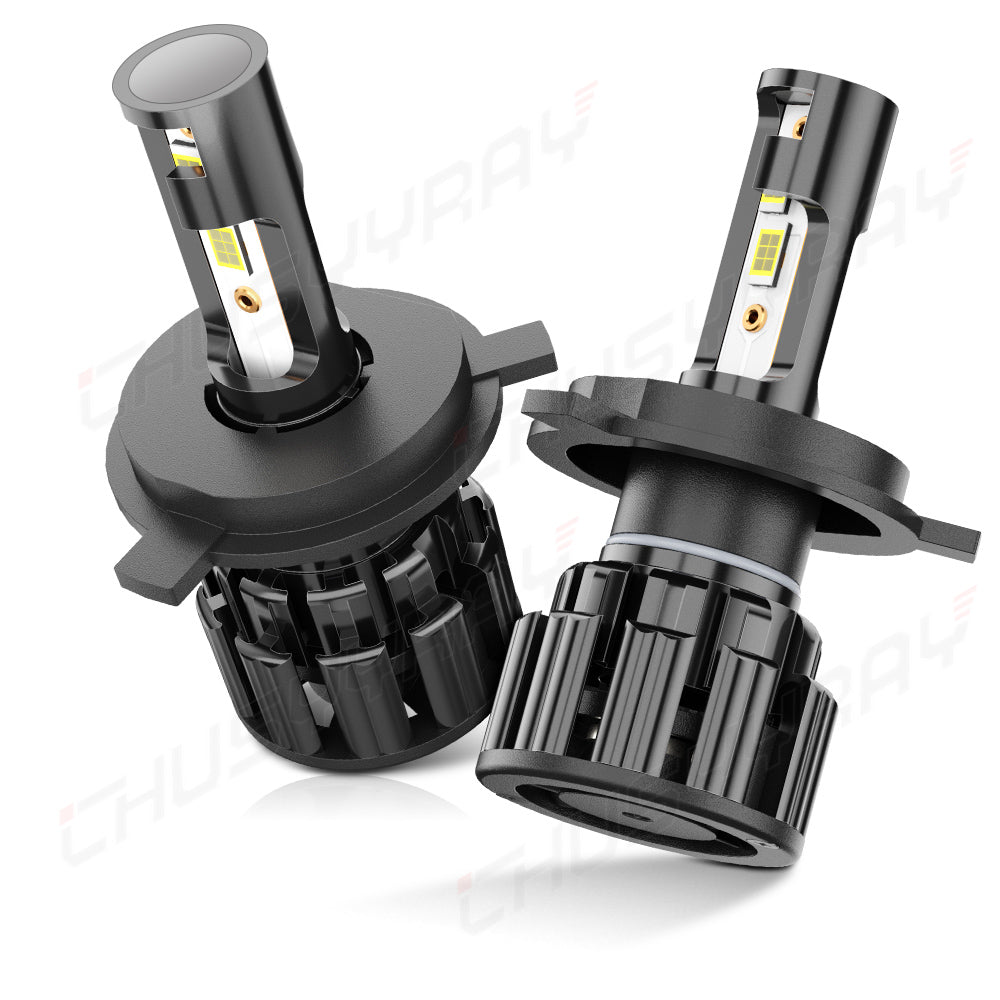 H4 HB2 9003 LED Headlight Bulbs H4 HB2 9003 High Beam&Low Beam 6000K Super Bright White 20000LM Dual Functions| Pair Bulbs Z3 Series