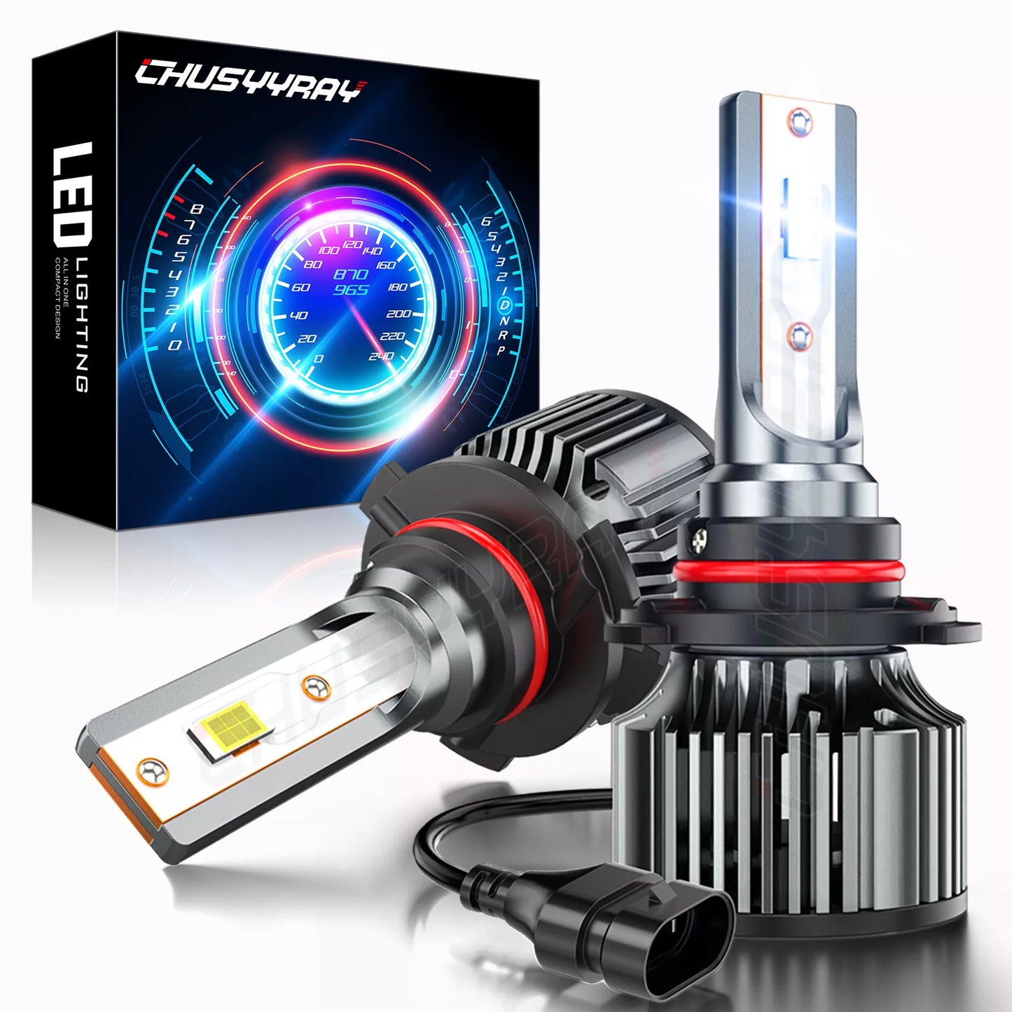 For Toyota RAV4 2016 2017 2018 6500K 9012 LED Headlight High/Low Beam Bulbs Kit