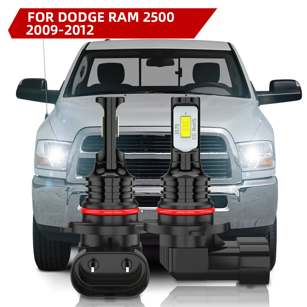 For 2009-2012 Dodge Ram 2500 Fog Light Bulbs 6000K