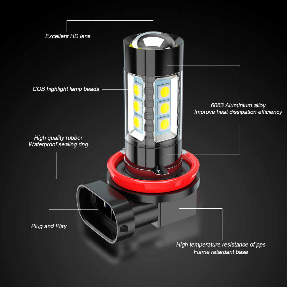 H11 LED Fog Light Bulbs