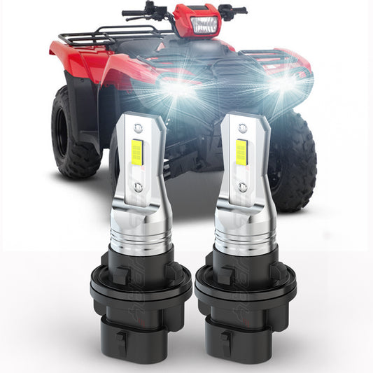 34901-HP5-601 34901-HN5-M40 ATV UTV  LED Headlight Bulb Lights 6000K White | 2 Bulbs