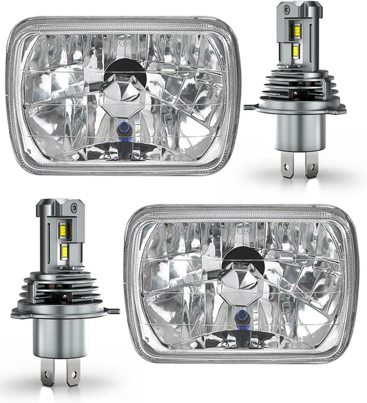 CHUSYYRAY  5x7 7x6 Led Headlights for Off-road Compatible for GMC C4500 C5500 C6500 C7500 C8500 Topkick Headlights High Low Beam, DOT Approved