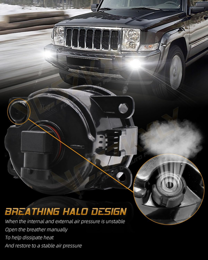 Car Front Bumper LED Fog Lamp Light High Brightness For Ford MK2 MK3 Transit etc