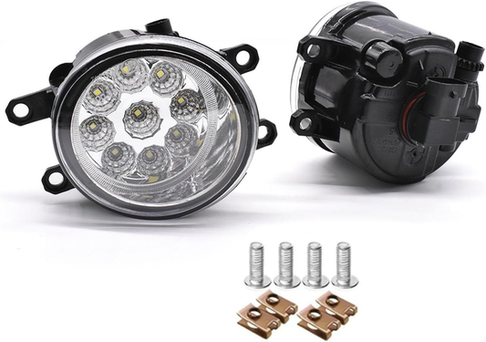 Fog Lights Assembly Compatible for 2012 2013 2014 Toyota Camry SE, Front Bumper Fog Light Driving Light, 6000K Bright White, Pack of 2