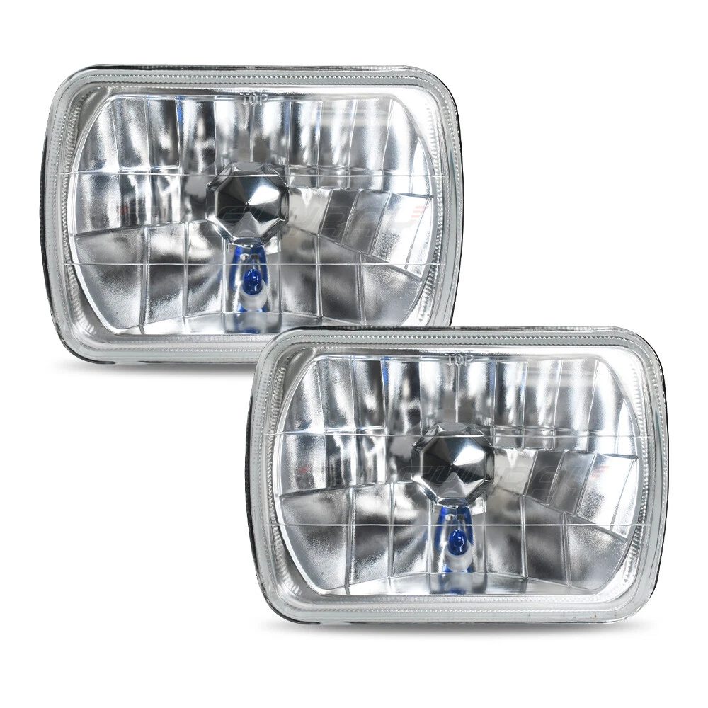 7"x6" LED Headlight Hi/Lo Beam H4 for GMC Savana 1500 2500 3500 Safari Van
