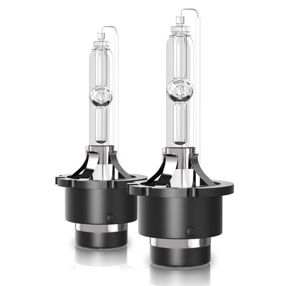 D2S HID Bulbs Compatible for Acura TSX 2004-2014 Low Beam, 6000K White Xenon Replacement D2S Headlight, 99% Vehicle Compatibility, Pack of 2