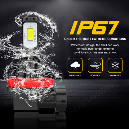 For Jeep Grand Cherokee 2017 2019 2020 2021 Combo LED Headlight Hi/Low Beam+Fog Light